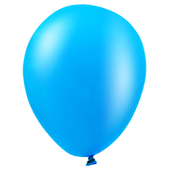 sky blue balloon photo
