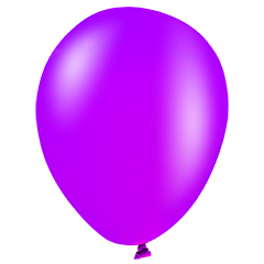 Violet Neon balloon photo