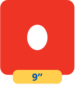 9 inch icon
