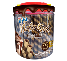 Wafer Kalú Chocolate 180 pzas